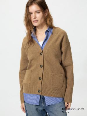 Soufflé Yarn™ V领开衫