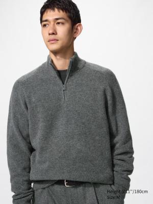 Soufflé Yarn™ 半拉链毛衣