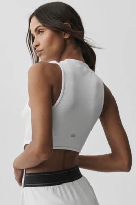 Wellness Rib Flaunt 吊带 白色