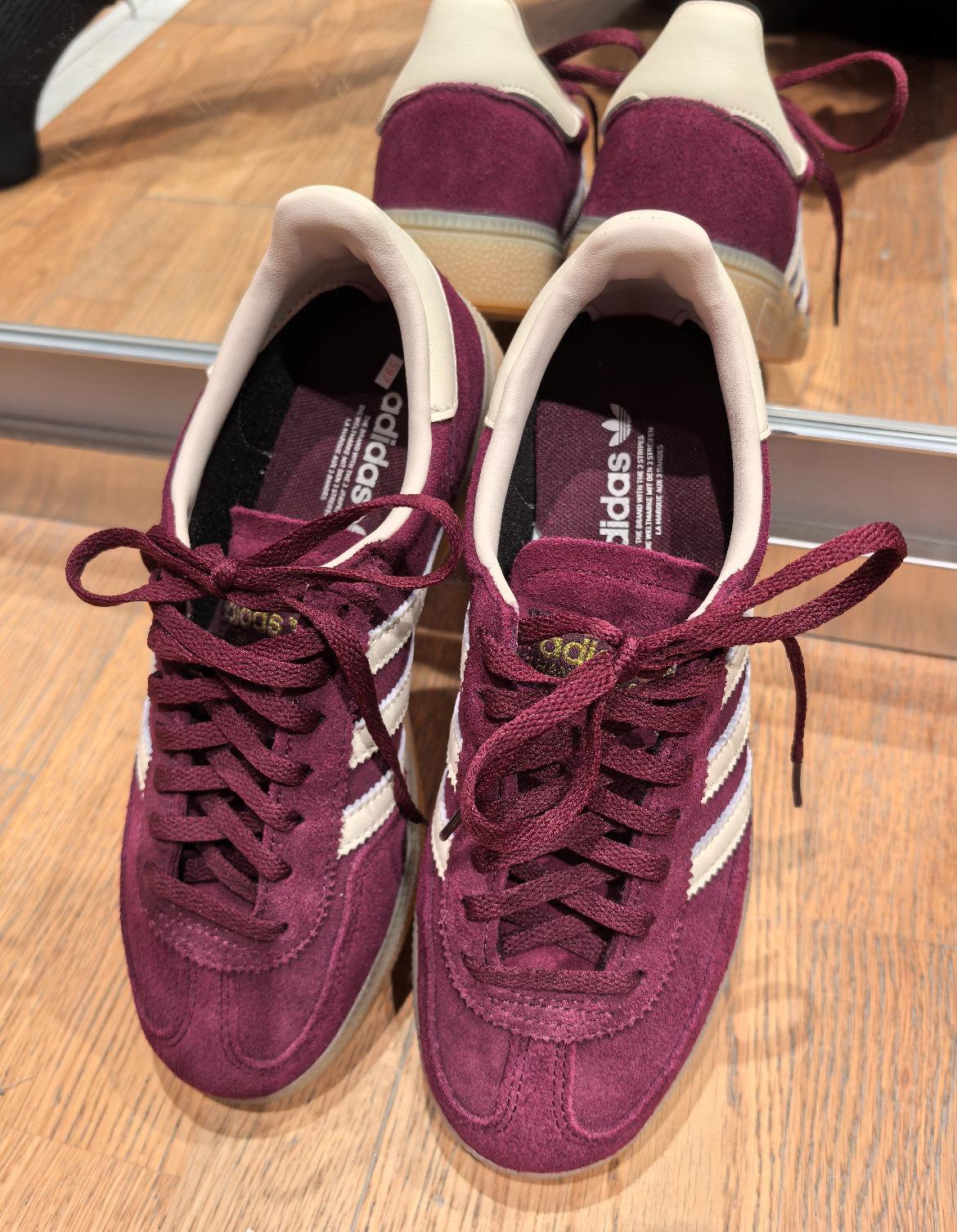 Handball Spezial 复古板鞋 酒红色