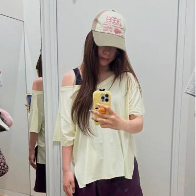 AIRism 女士V领T恤