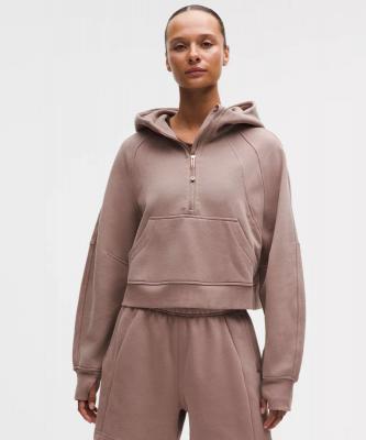 lululemon Scuba 半拉链宽松卫衣