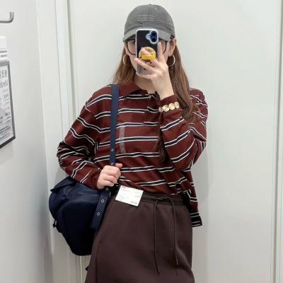 条纹Polo衫