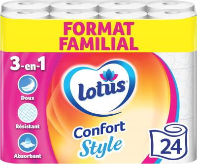 LOTUS Comfort Style 双层卫生纸 24卷