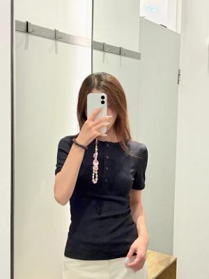 罗纹亨利衫 海军蓝