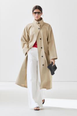 Massimo Dutti 风衣 米色 纯棉