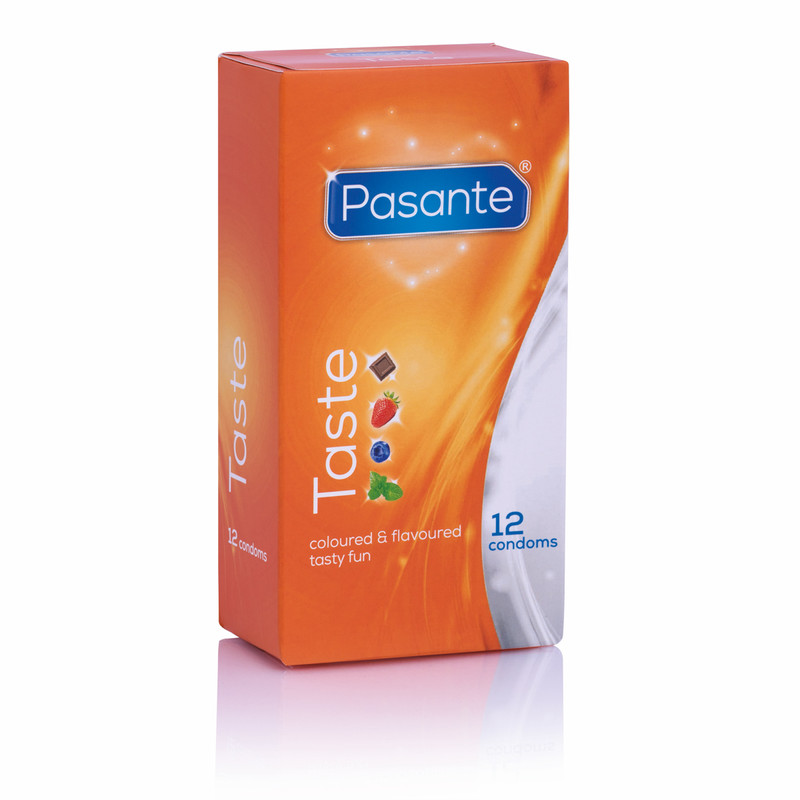 Pasante Taste果味安全套 12只装