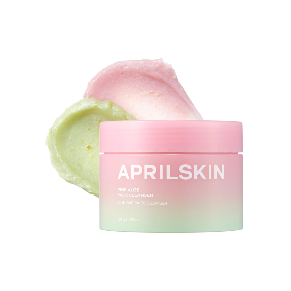 APRILSKIN 粉色芦荟洁颜啫喱 120g