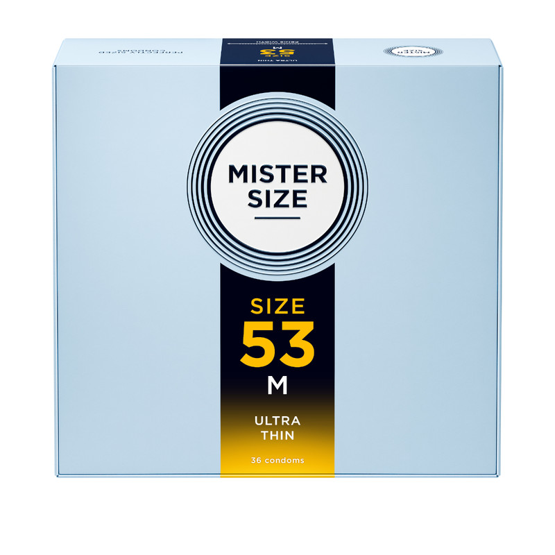 MISTER.SIZE 53mm定制超薄安全套 36只装