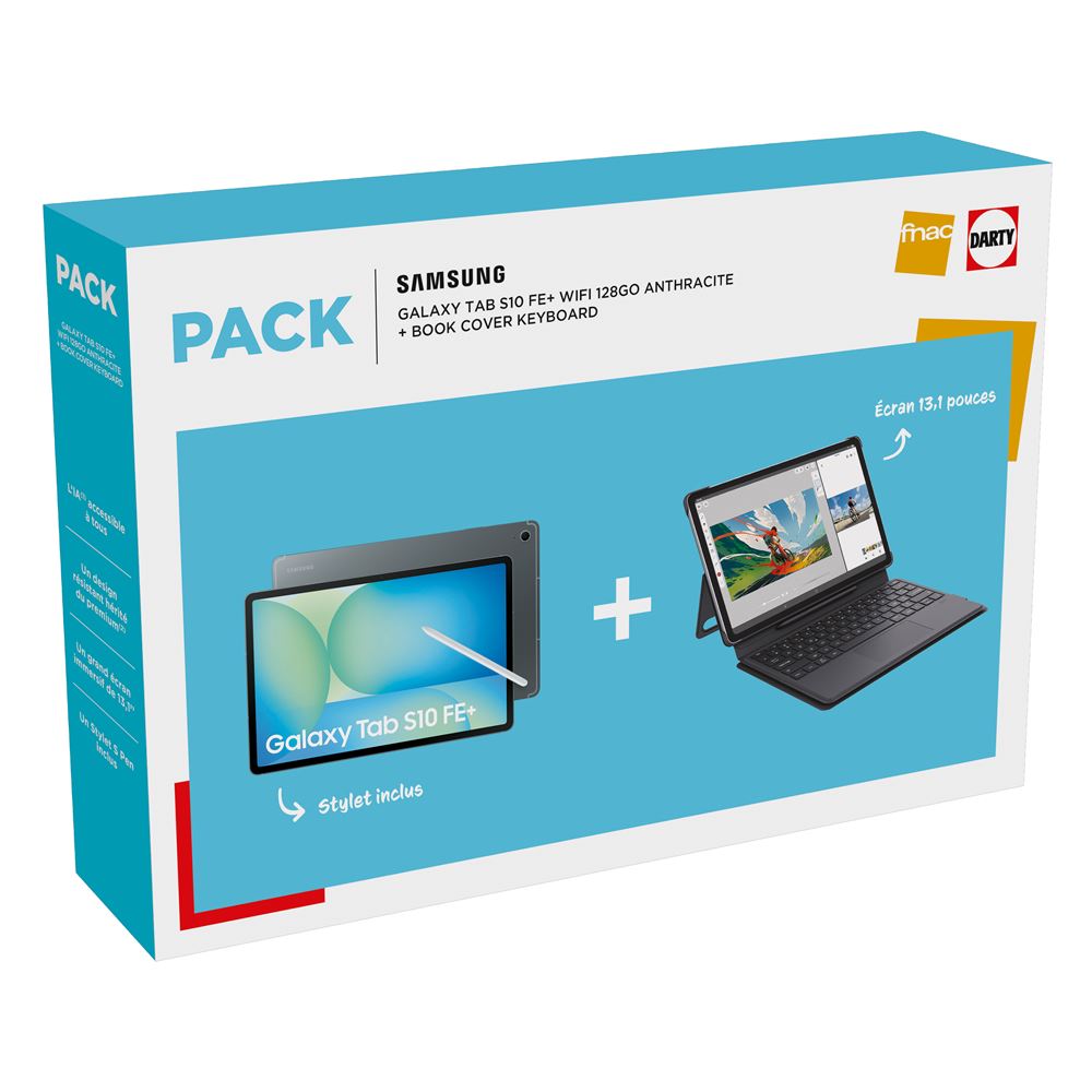 Samsung Galaxy Tab S10FE+ 13.1寸+键盘套装