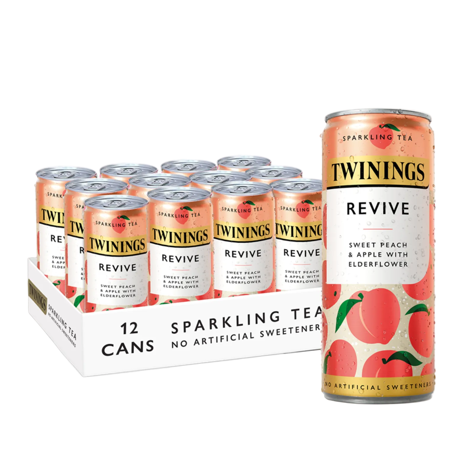 Sparkling Tea Revive 气泡茶12罐装