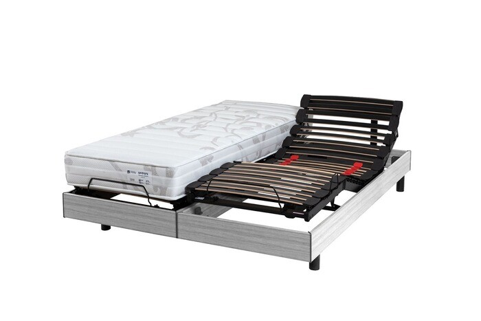 France du Lit Pack Aston 电动可调护理床 2×80×200