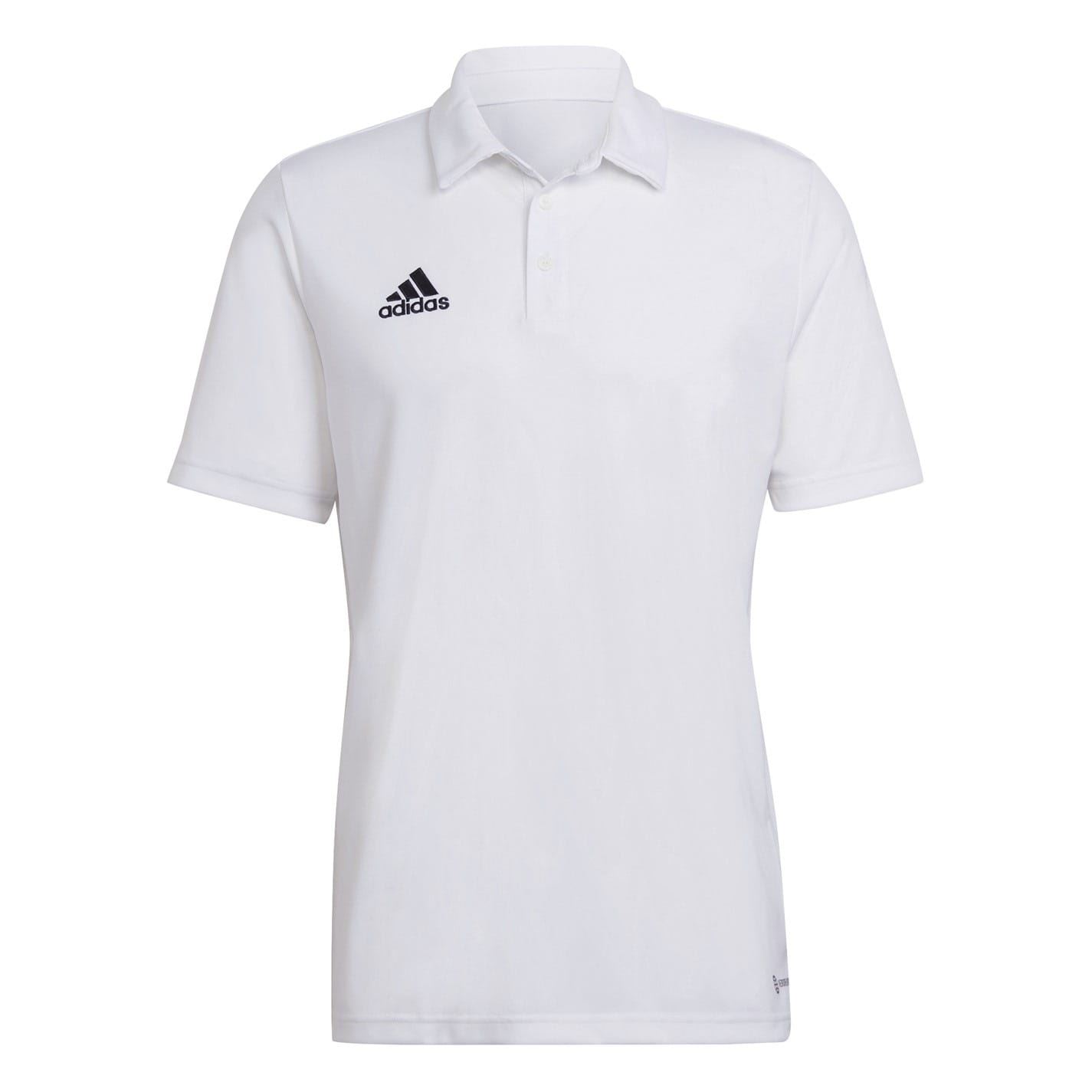 adidas 白色 Polo 衫
