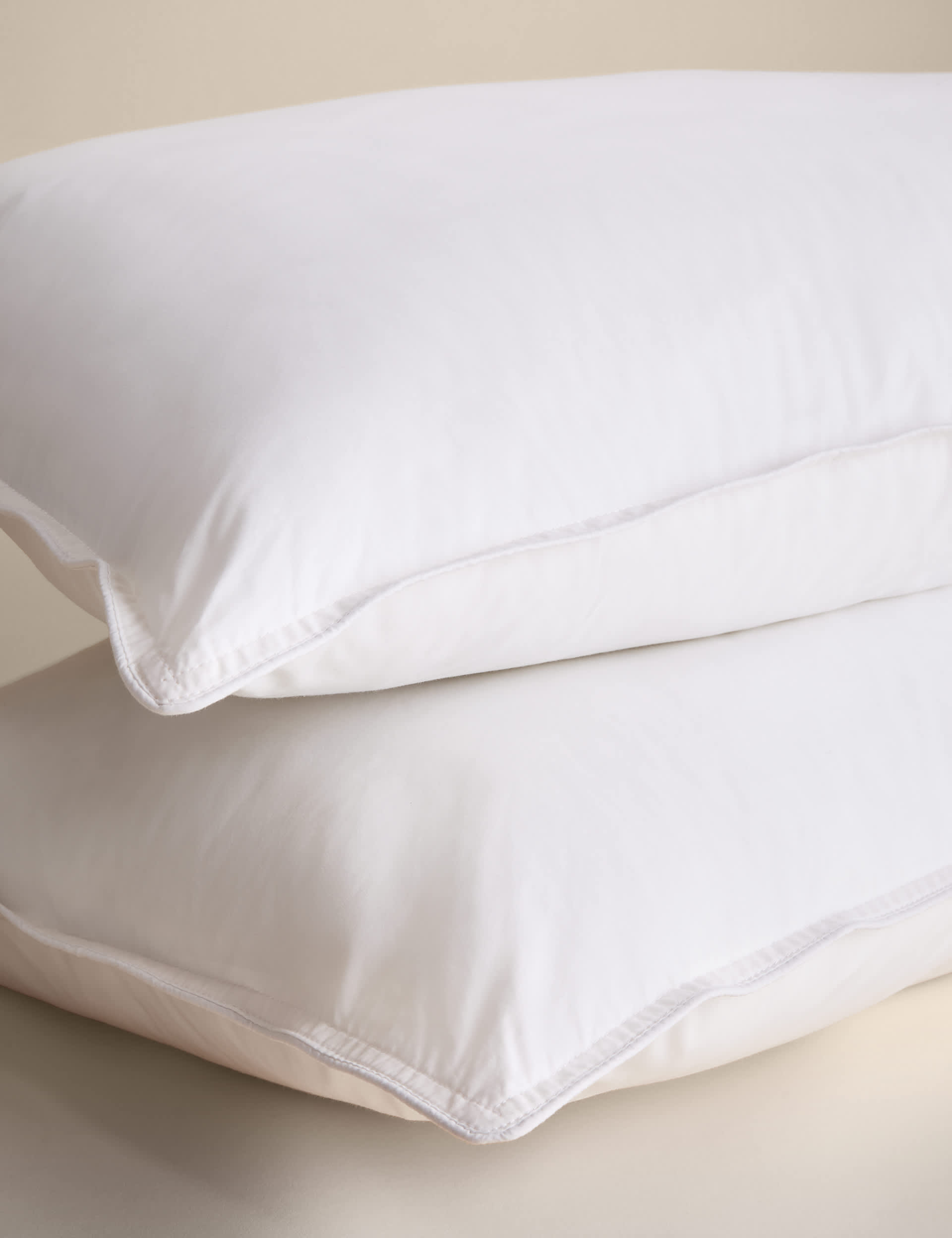 2 Pack Ultimate Comfort Pure Cotton Firm Pillows
