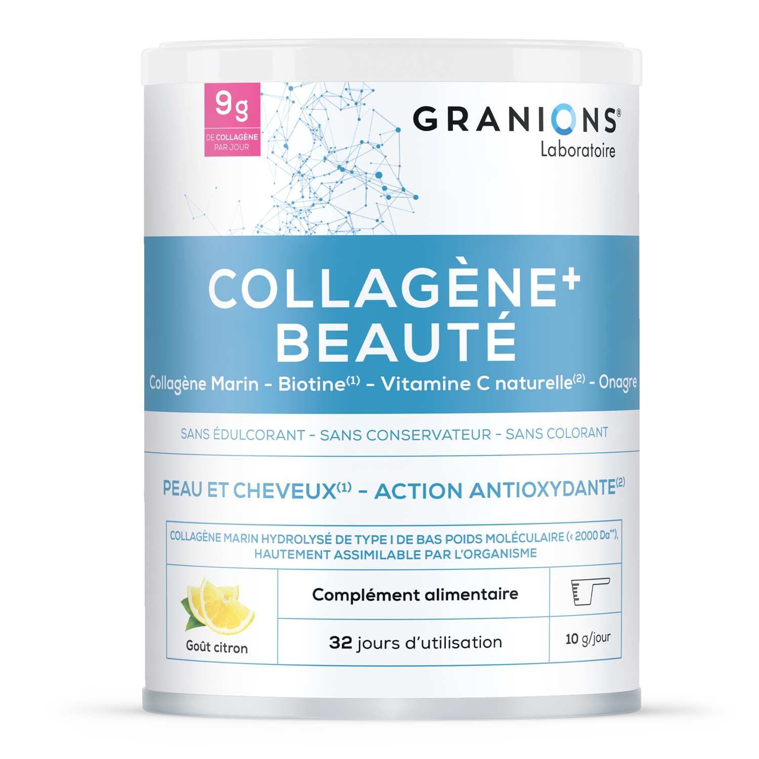 Granions Collagène+ Beauté 柠檬味 325g