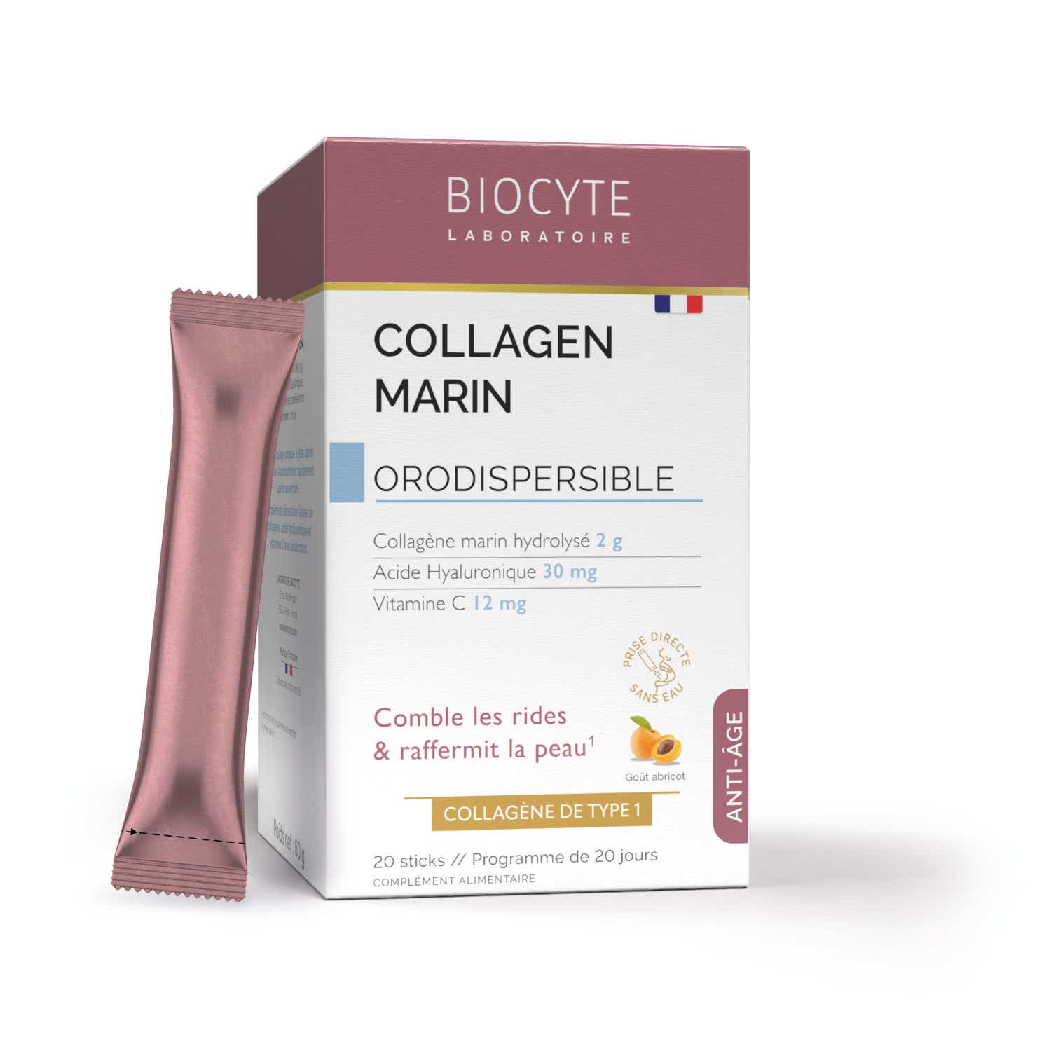 Biocyte Collagen Marin Orodispersible 口溶棒