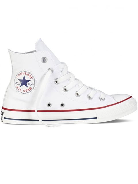 Converse Chuck Taylor高帮帆布鞋(白)