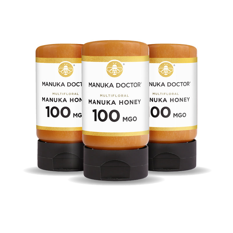 100 MGO 挤压装麦卢卡蜂蜜 300g×3瓶