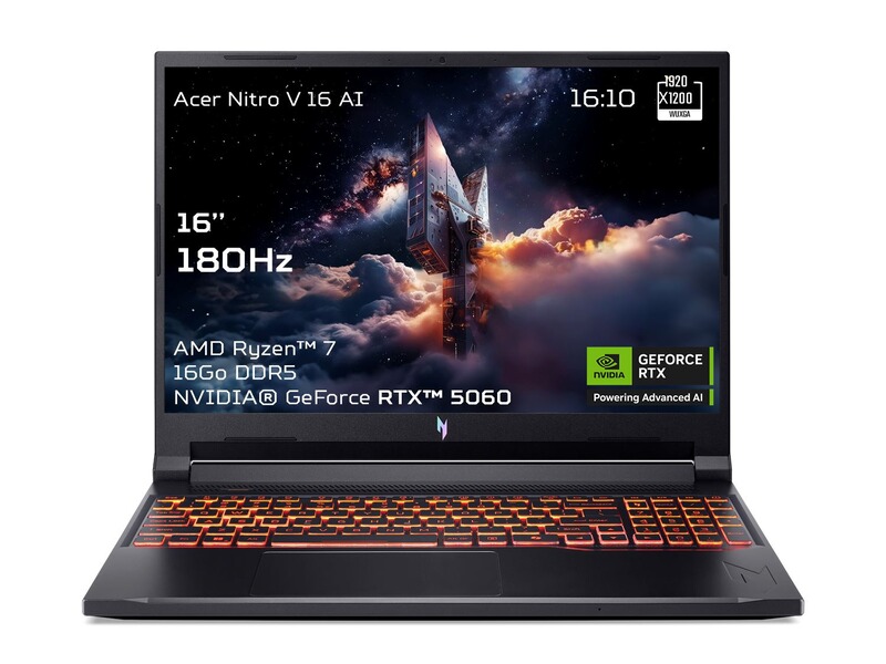 Acer Nitro V 16 AI ANV16 电竞本 RTX5060