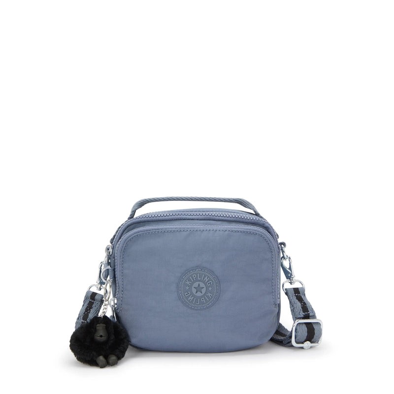 Kipling CAHIR 斜挎包（Blue Stone 蓝）