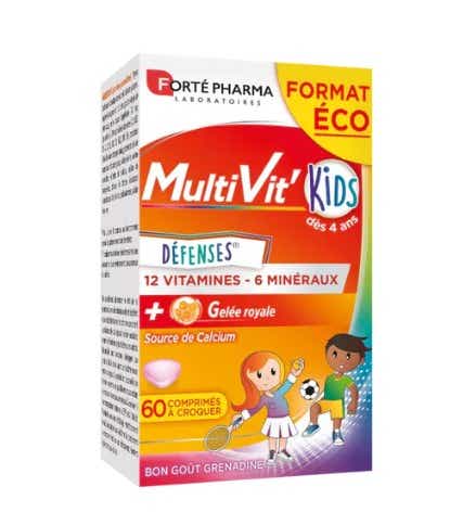 Forte Pharma MultiVit' Kids 咀嚼片 60片