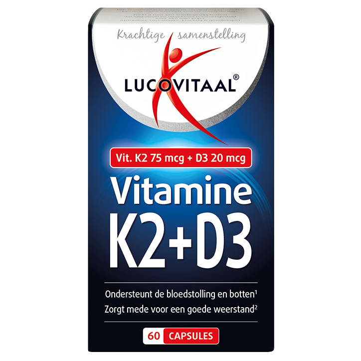 Lucovitaal 维生素 K2 + D3 60粒胶囊