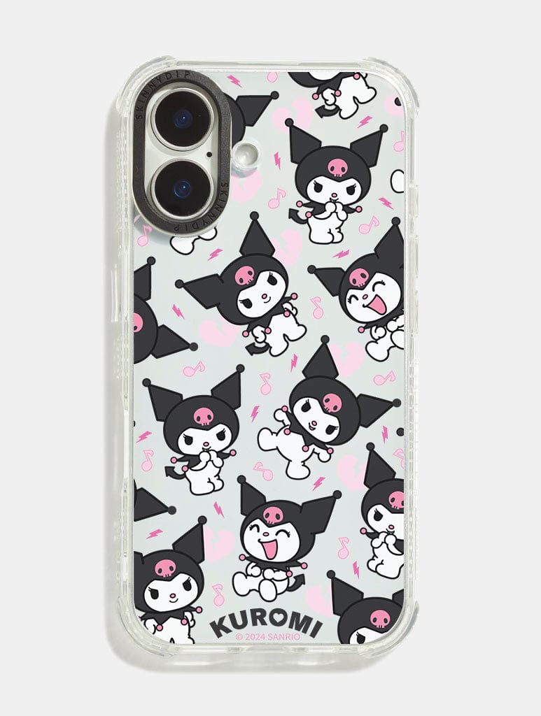 Kuromi Black Shock iPhone Case