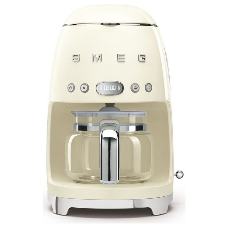 Smeg 复古滴滤咖啡机 DCF02·奶油白