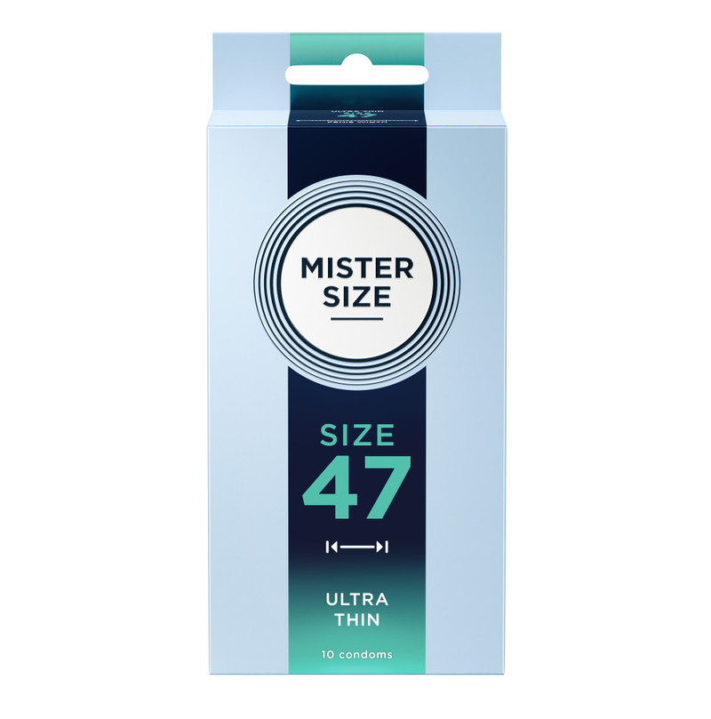 MISTER.SIZE 47mm定制超薄安全套 10只装