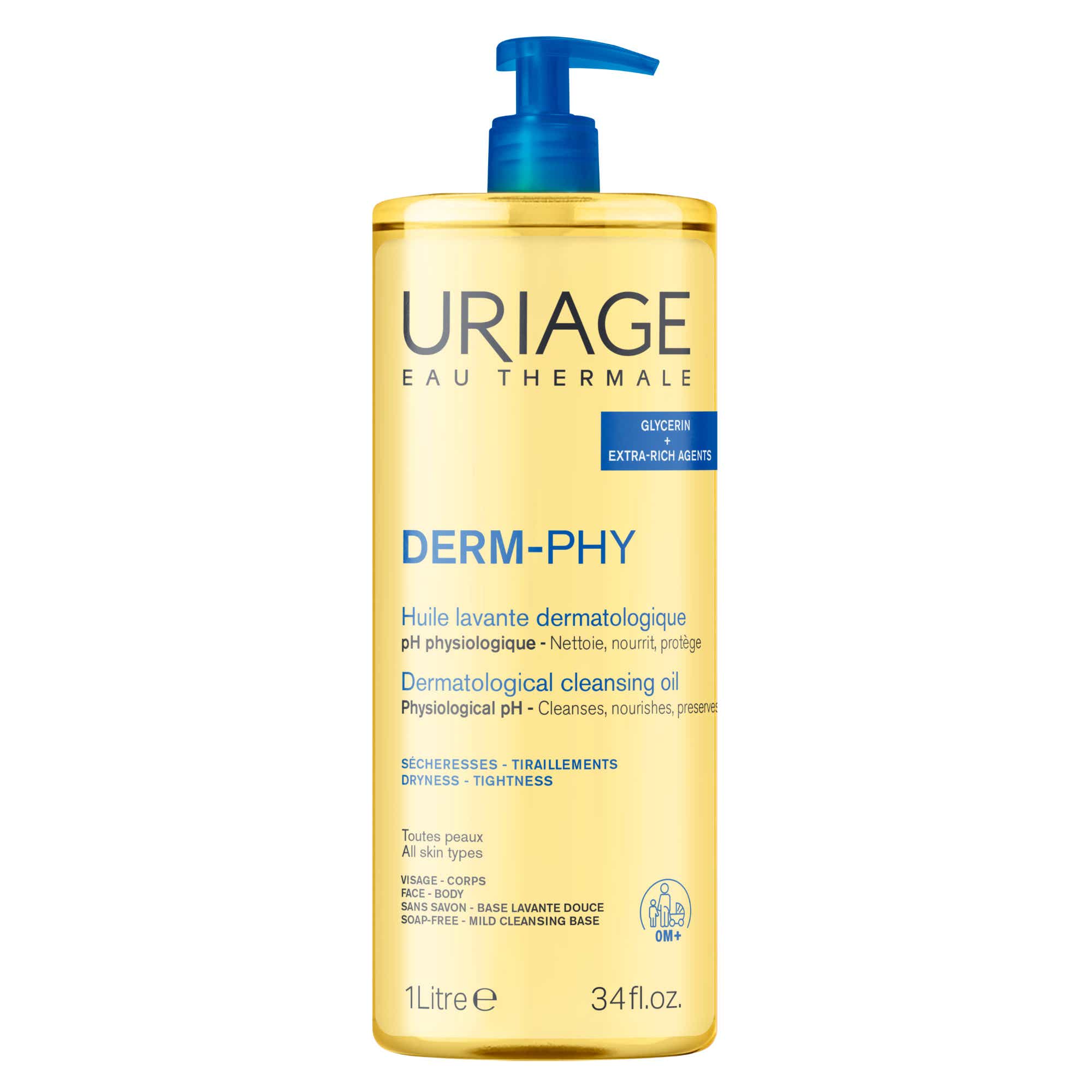 Uriage Derm-Phy 舒肤沐浴油 1L