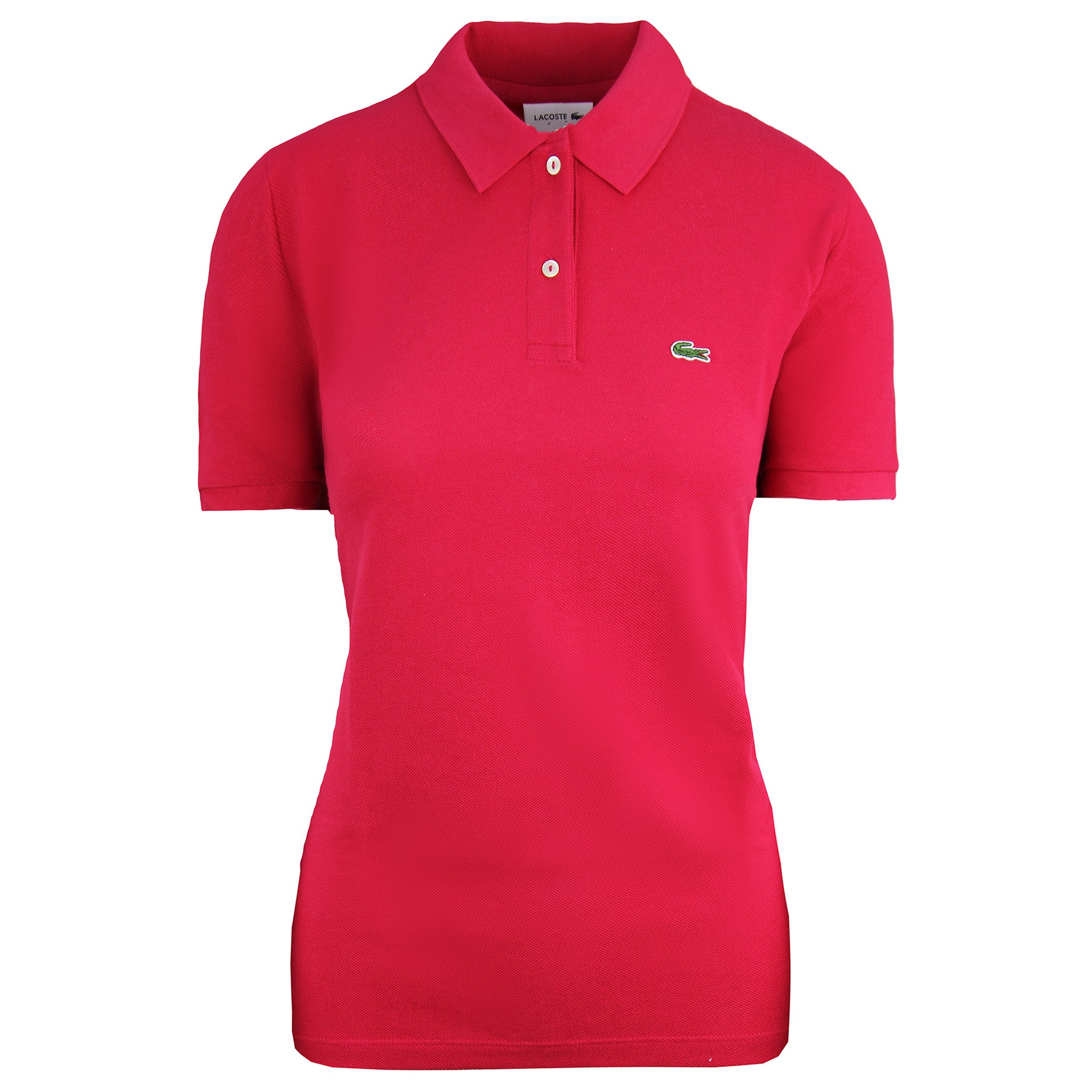 Lacoste 粉色经典款 Polo 衫