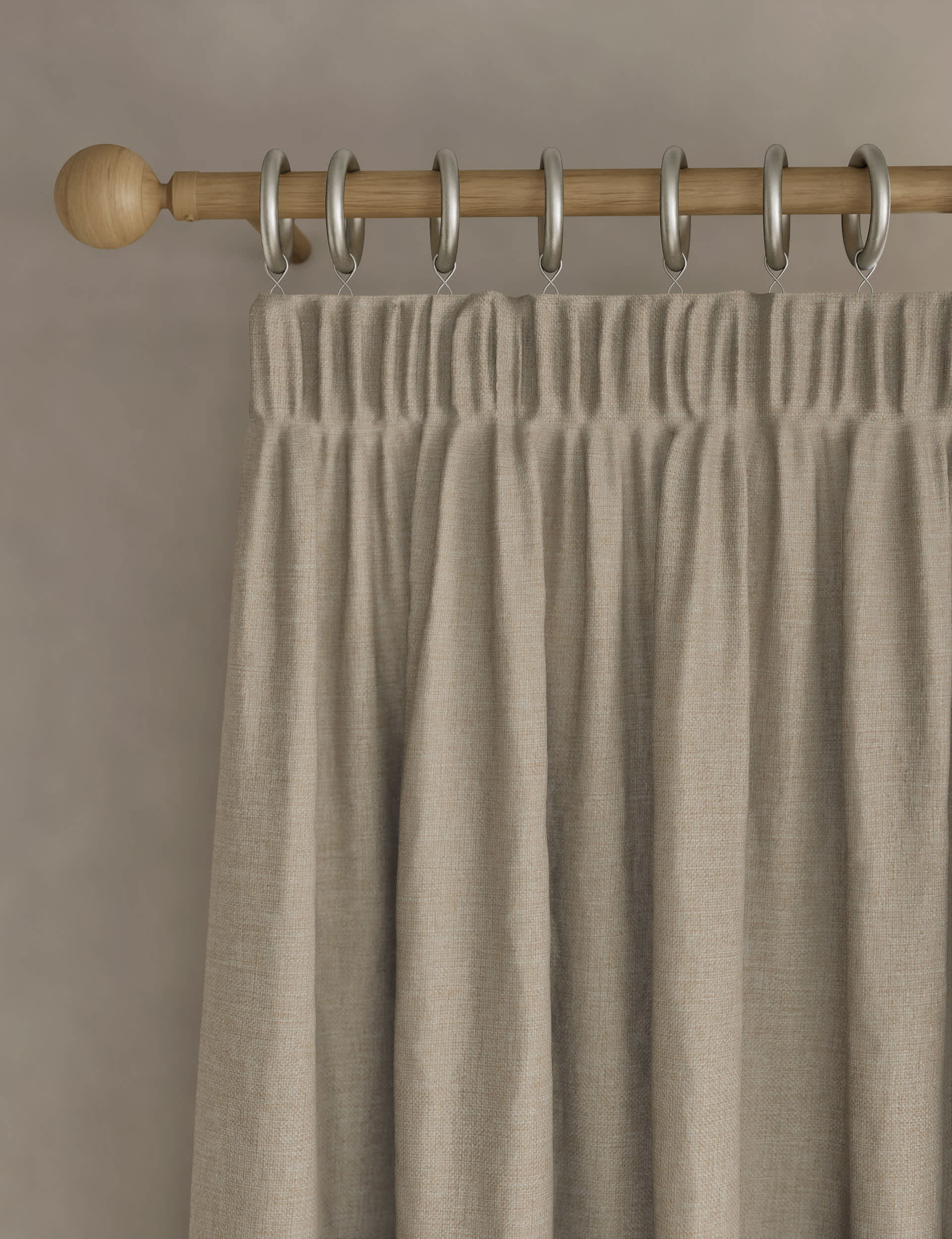 Isabelle Pencil Pleat Blackout Curtains