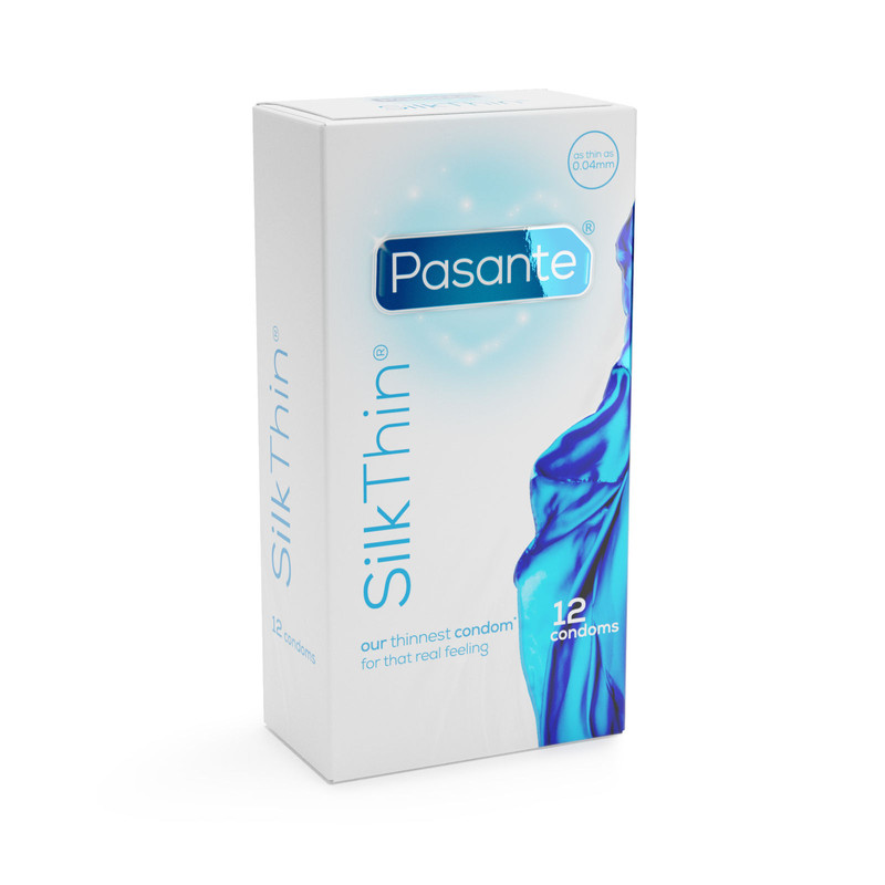 Pasante Silk Thin丝滑超薄安全套 12只装