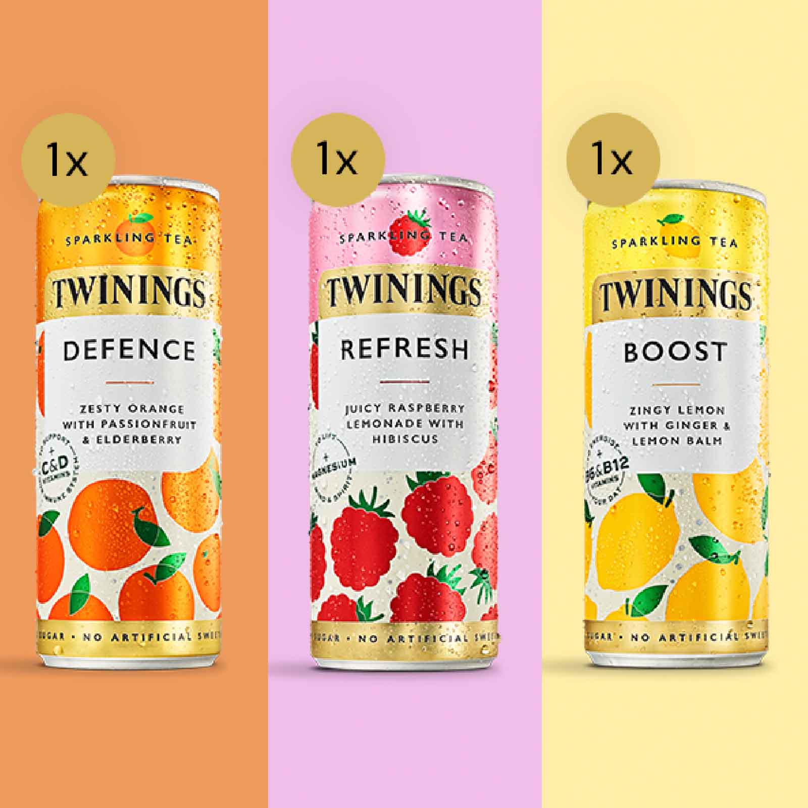 Sparkling Tea 3罐尝鲜装
