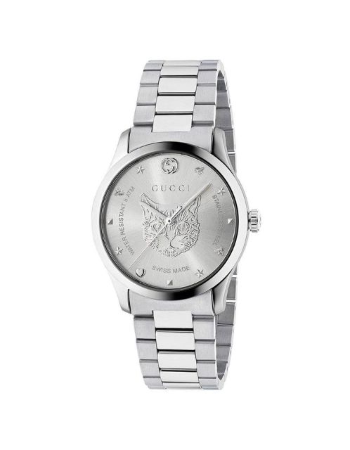 Gucci G-Timeless YA1264095 中性腕表 银色