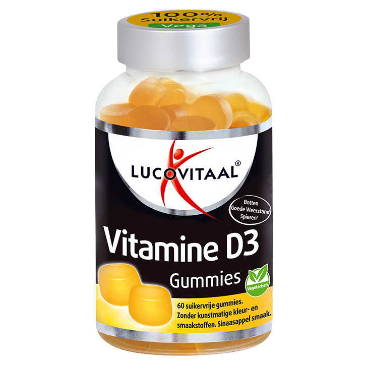 Lucovitaal 维生素 D3 软糖 60粒