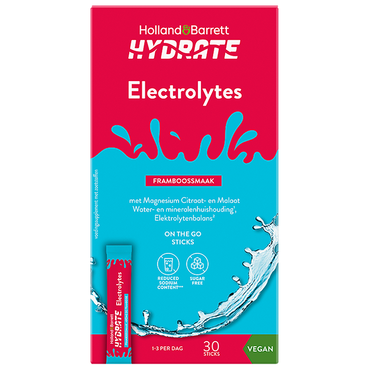 H&B Hydrate 电解质冲剂 覆盆子味