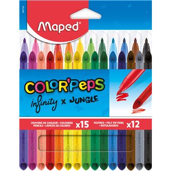 Maped Color'Peps 马克笔+彩铅组合