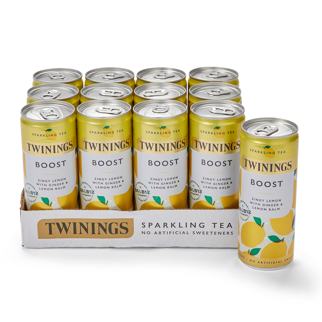 Sparkling Tea Boost 气泡茶12罐装