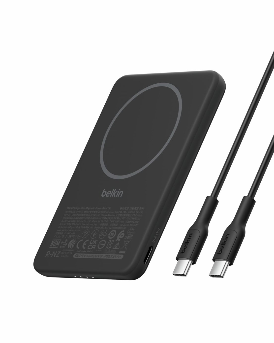 Belkin 5000mAh 超薄磁吸充电宝