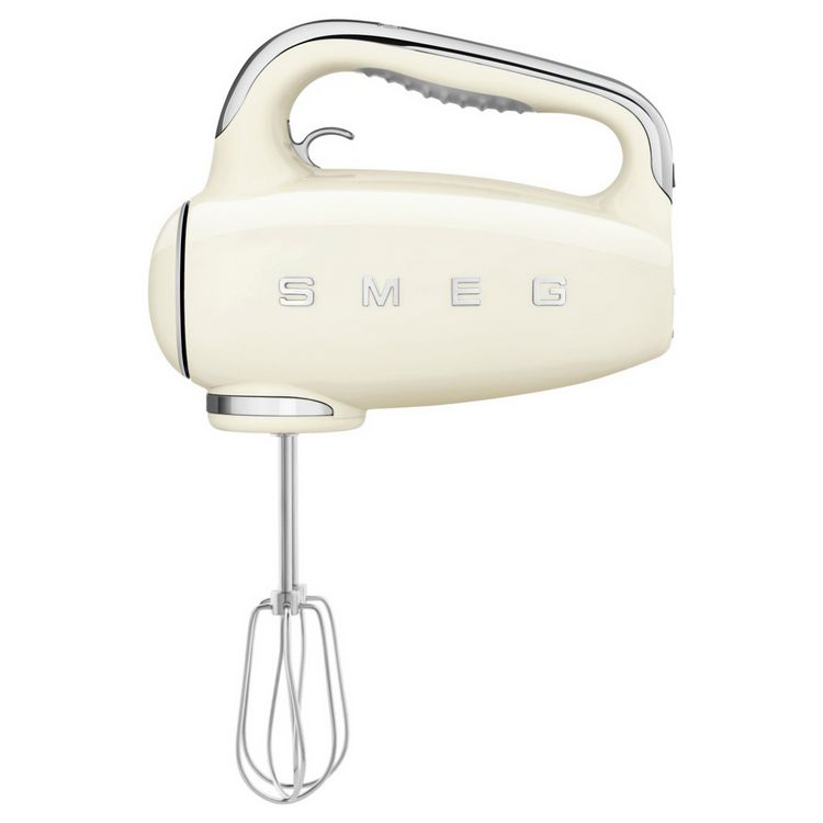 Smeg 复古手持电动打蛋器 HMF01·奶油白