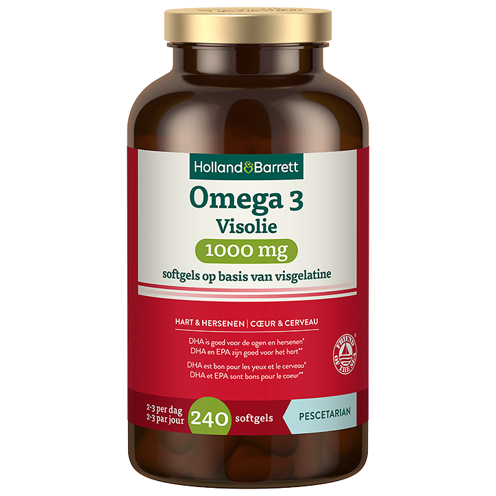 Omega-3 高浓度鱼油 1000mg 240粒