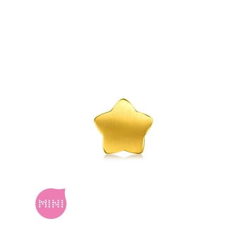 足金星星串飾 Charme