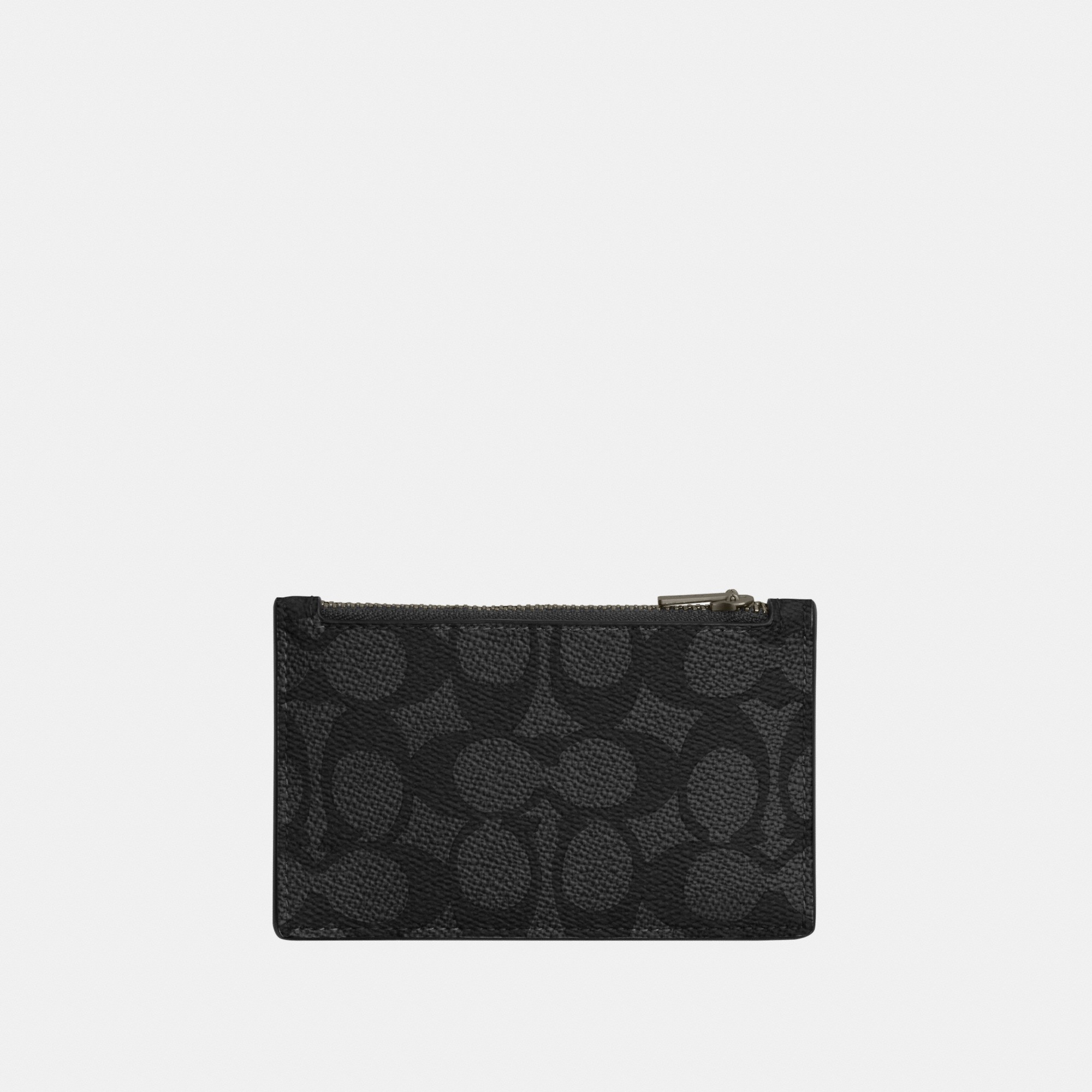 Coach Zip Card Case Signature 拉链卡包