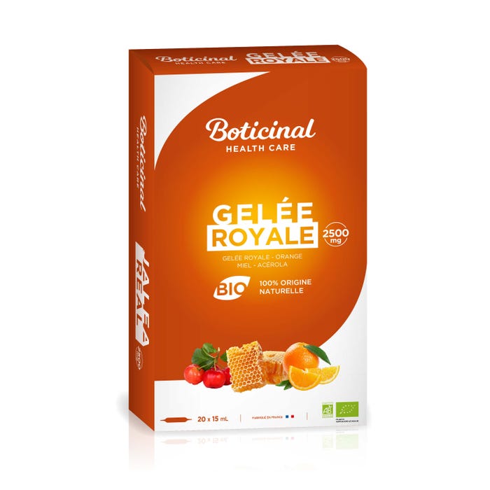 Boticinal Laboratoire 有机蜂王浆 2500mg 20支