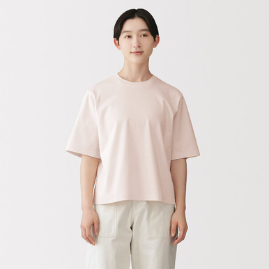 女式有机棉凉感宽松T恤