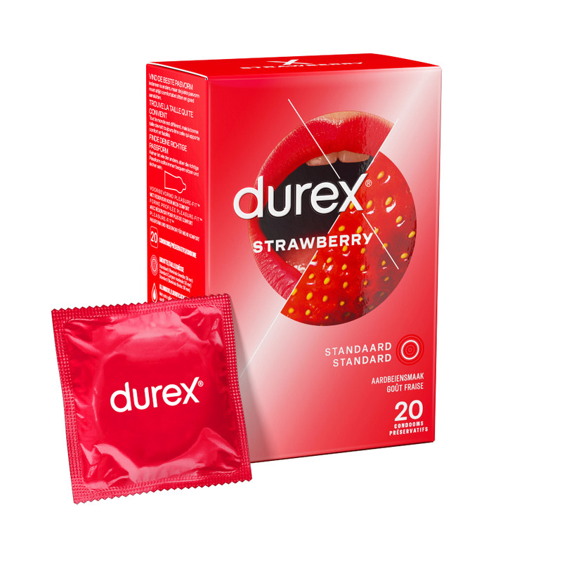 Durex 草莓味安全套 20只装