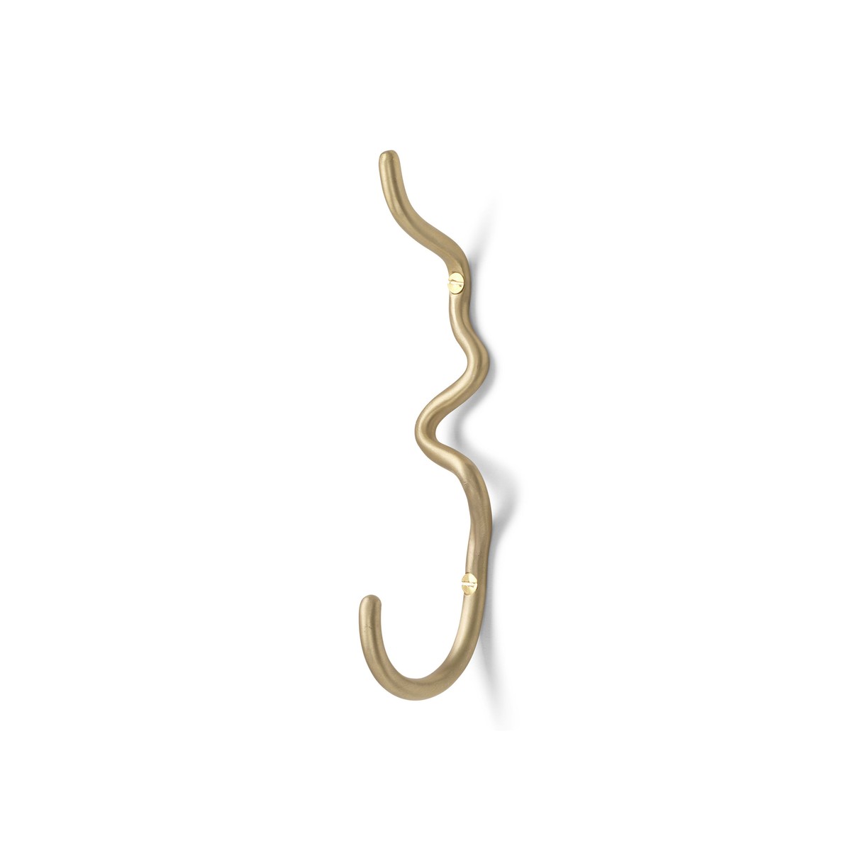 Ferm Living Curvature黄铜挂钩