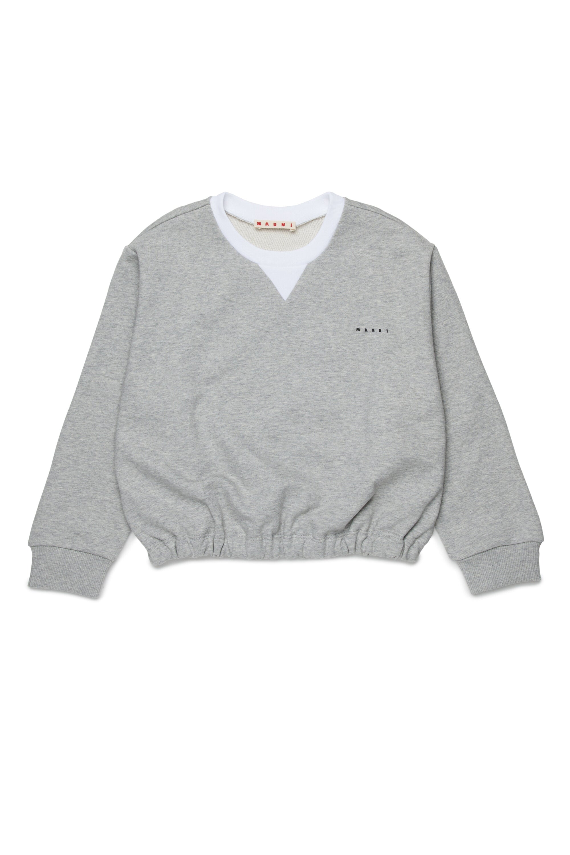 Marni logo 卫衣 灰麻