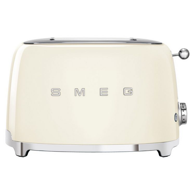 Smeg 复古2片烤面包机 TSF01·奶油白